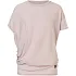 Koszulka z krótkim rękawkiem damska SUPER.NATURAL W YOGA LOOSE TEE różowa