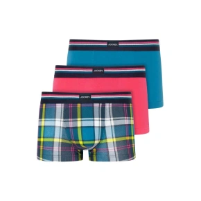 Pánské boxerky 3Pack 17302913 B91 modré s potiskem - Jockey