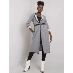 Dámský kabát DHJ EN A5753.38X Šedá - FPrice