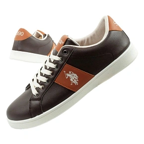 U.S. Polo Assn. boty tenisky pánské módní hnědé pohodlné U.S. Polo Assn. boty tenisky pánské módní hnědé pohodlné