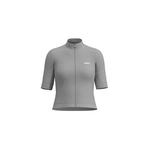 Cyklistické tričko POC W's Thermal Lite Jersey, šedé Cyklistické tričko POC W's Thermal Lite Jersey, šedé