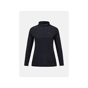 Dámská mikina PEAK PERFORMANCE W Discover Midlayer, černá Dámská mikina PEAK PERFORMANCE W Discover Midlayer, černá