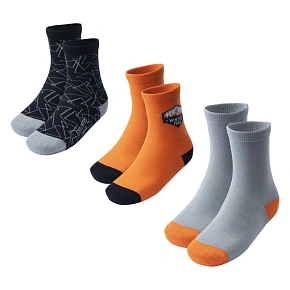 BARICA 3 PACK JRB dětské kotníkové ponožky