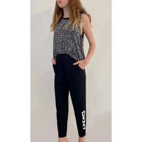 Dámský pohodlný dvoudílný set  YI2722537 - 001 Černo/bílá - DKNY