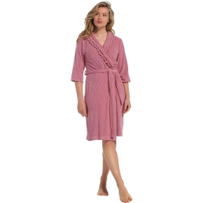 Dámský župan 75199-325-0 starorůžový - Pastunette