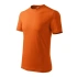 Klasické tričko Base oranžové - Rimeck