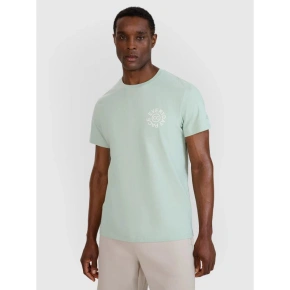 Pánské tričko s potiskem 4F 4FWSS25TTSHM1980-47S Pánské tričko s potiskem 4F 4FWSS25TTSHM1980-47S