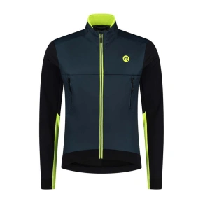 Rogelli zimní bunda CADENCE modro-černá-fluor L