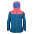Trollkids Dívčí bunda Bergen midnight blue/coral (611-138) dětská bunda do deště pro dívky