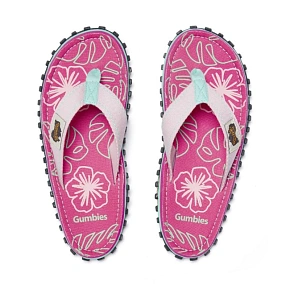 Dámské žabky Gumbies ISLANDER FLIP-FLOP BLUSH HIBISCUS