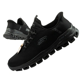 Pánská obuv Skechers tenisky Glide-Step pohodlné lehké Slip-Ins black