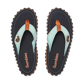 Gumbies unisex žabky ISLANDER FLIP-FLOP TRICOLOR BLACK