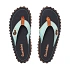 Gumbies unisex žabky ISLANDER FLIP-FLOP TRICOLOR BLACK