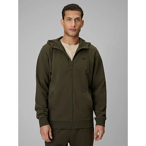 Pánská mikina 4F 4FRSS26TSWSM3106-30S na zip s kapucí