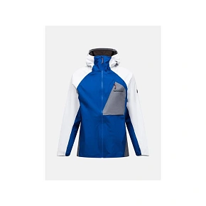 Pánská bunda PEAK PERFORMANCE M Trail Hipe 3L Shell Jacket, bílá Pánská bunda PEAK PERFORMANCE M Trail Hipe 3L Shell Jacket, bílá