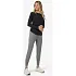 Longsleeve damski SUPER.NATURAL W CASUAL RIB BIO J LS czarny