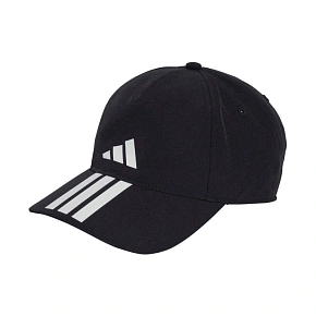 Adidas 3-Stripes Climaproof Baseballová čepice černá JY0938 Adidas 3-Stripes Climaproof Baseballová čepice černá JY0938