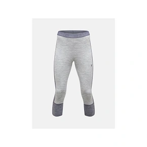 Tepelné kalhoty PEAK PERFORMANCE Magic 3/4 Short Johns Wool-blend Baselayer Women, hnědé Tepelné kalhoty PEAK PERFORMANCE Magic 3/4 Short Johns Wool-blend Baselayer Women, hnědé