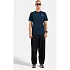 Koszulka z krótkim rękawem męska ODLO T-shirt crew neck s/s COTTON BLEND UNLIMITED granatowa