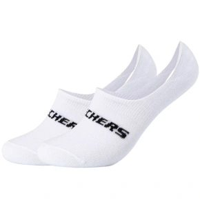 Ponožky Skechers 2PPK Mesh Ventilation Foots SK44008-1000 White 35-38