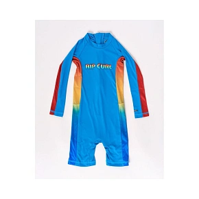 RIP CURL Chlapecký kostým 0-6 Mumma Lsl Uv Spring - modrý RIP CURL Chlapecký kostým 0-6 Mumma Lsl Uv Spring - modrý
