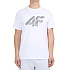 Pánské tričko 4F M3342 white 4FWMM00TTSHM3342 10S pánské