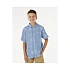 Chlapecká košile RIP CURL Eternal Shred Ss Shirt-Boy, modrá