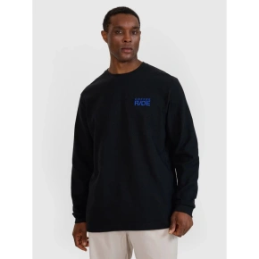 Pánské oversize tričko s potiskem a dlouhým rukávem 4F 4FWSS25TLONM390-20S pánské Pánské oversize tričko s potiskem a dlouhým rukávem 4F 4FWSS25TLONM390-20S pánské