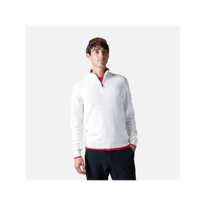 Rossignol Stripe 1/2 Zip Knit Sweater bílá