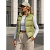 Dámská prošívaná vesta WILLOW TY3797 pistáciová -  FashionStreet