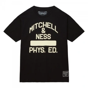 Značkové tričko Mitchell & Ness Phys Ed M BMTR5545-MNNYYPPPBLCK