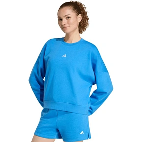 Dámská mikina adidas Essentials Small Logo Feelcozy modrá KC5280