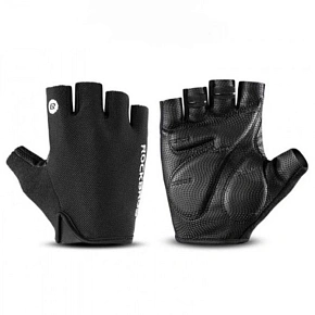 Cyklistické rukavice Rockbros S106BK velikost M - černé Cyklistické rukavice Rockbros S106BK velikost M - černé