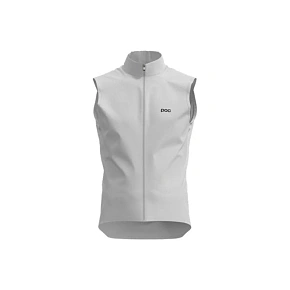 Cyklistická vesta POC M's Enthral Gilet, bílá Cyklistická vesta POC M's Enthral Gilet, bílá