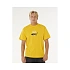 Pánské tričko RIP CURL Inner Visions Rotten Sun Tee, žluté