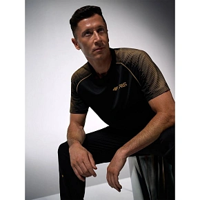 Koszulka treningowa szybkoschnąca męska 4F | Robert Lewandowski RL9SSS26TFTSM2466-20S pánské