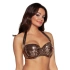 Dámská plavková podprsenka SK-166 Měděná lesk vzor - AVA