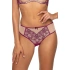 Dámské tanga Maureen 3808/4 Fialová s tělovou - MAT