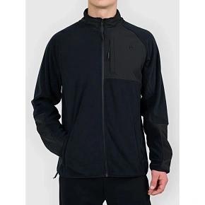 Polar ze stójką z panelem z materiału typu softshell męski 4F 4FWAW26TFLEM480-20S Polar ze stójką z panelem z materiału typu softshell męski 4F 4FWAW26TFLEM480-20S