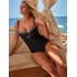 Jednodílné dámské plavky KKJ029 Loke - Gaia