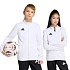 Dětská mikina adidas Entrada 26 Track bílá JZ6605
