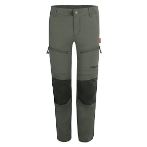 Trollkids Nordfjord Dětské kalhoty na zip pro chlapce/dívky Aluminium Green (852-328)