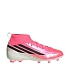 Dětské kopačky adidas F50 Hyperfast League Mid FG pink KK1315