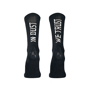 Cyklistické ponožky NORTHWAVE In Dust We Trust Sock – černé Cyklistické ponožky NORTHWAVE In Dust We Trust Sock – černé