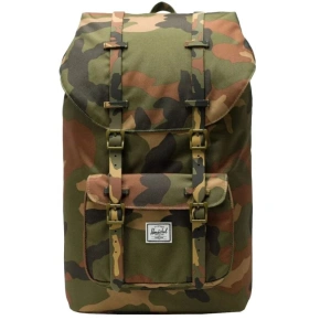 Batoh Herschel Little America 10014-02232 Green Jedna velikost Batoh Herschel Little America 10014-02232 Green Jedna velikost