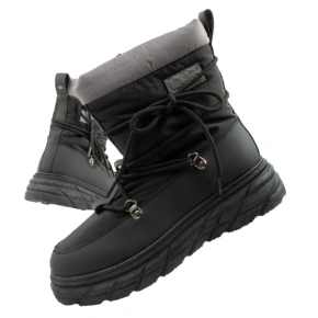 Lee Cooper dámská sportovní obuv zimní trekingová zateplená černá šedá dámské Lee Cooper dámská sportovní obuv zimní trekingová zateplená černá šedá dámské