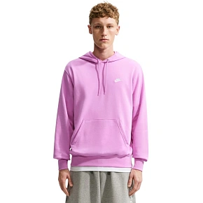 Pánská mikina Nike Club FT PO Hoodie, růžová, FN3866 503 Pánská mikina Nike Club FT PO Hoodie, růžová, FN3866 503