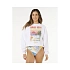 Dámská mikina RIP CURL Hayley O O/S Drop Shldr Crew bílá pánská