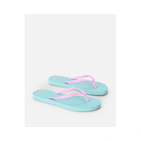 Dámské žabky RIP CURL Bondi Bloom Open Toe, modré Dámské žabky RIP CURL Bondi Bloom Open Toe, modré