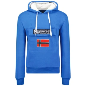 Geographical Norway Gadrien DB 054 M WW6115H/GN-Royal Blue / White mikina